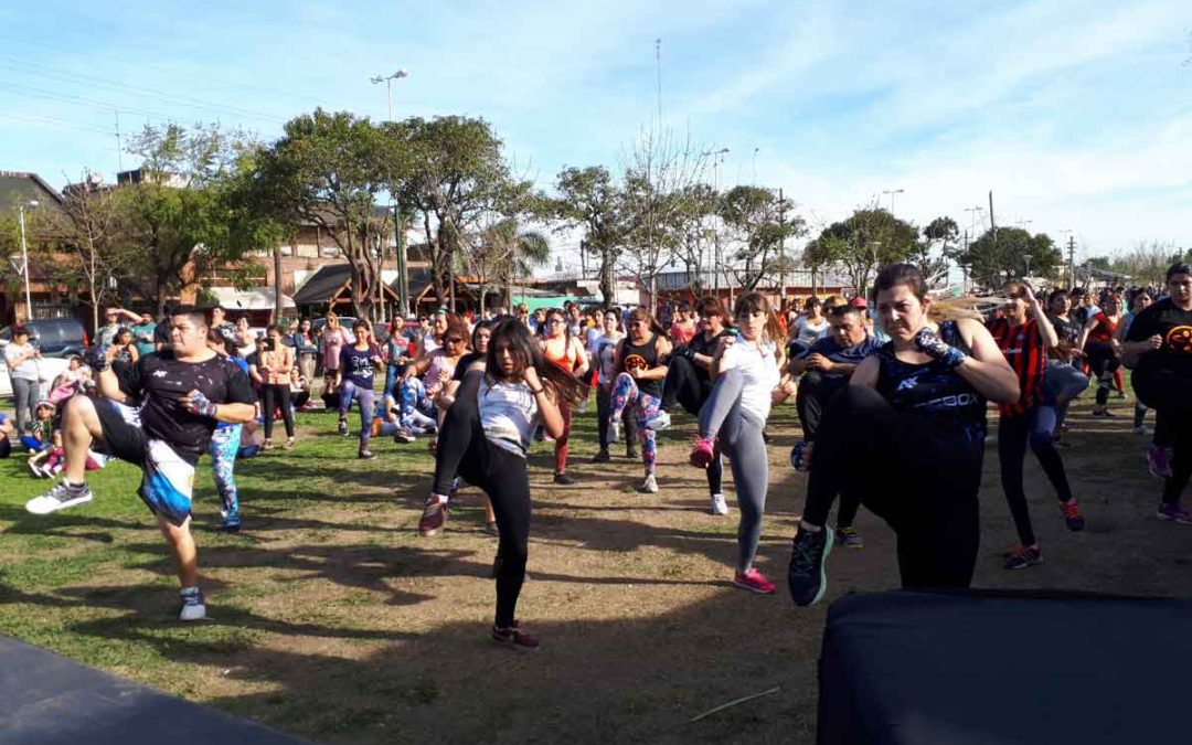 MASTER CLASS DE FITNESS EN PARQUE SAN MARTÍN