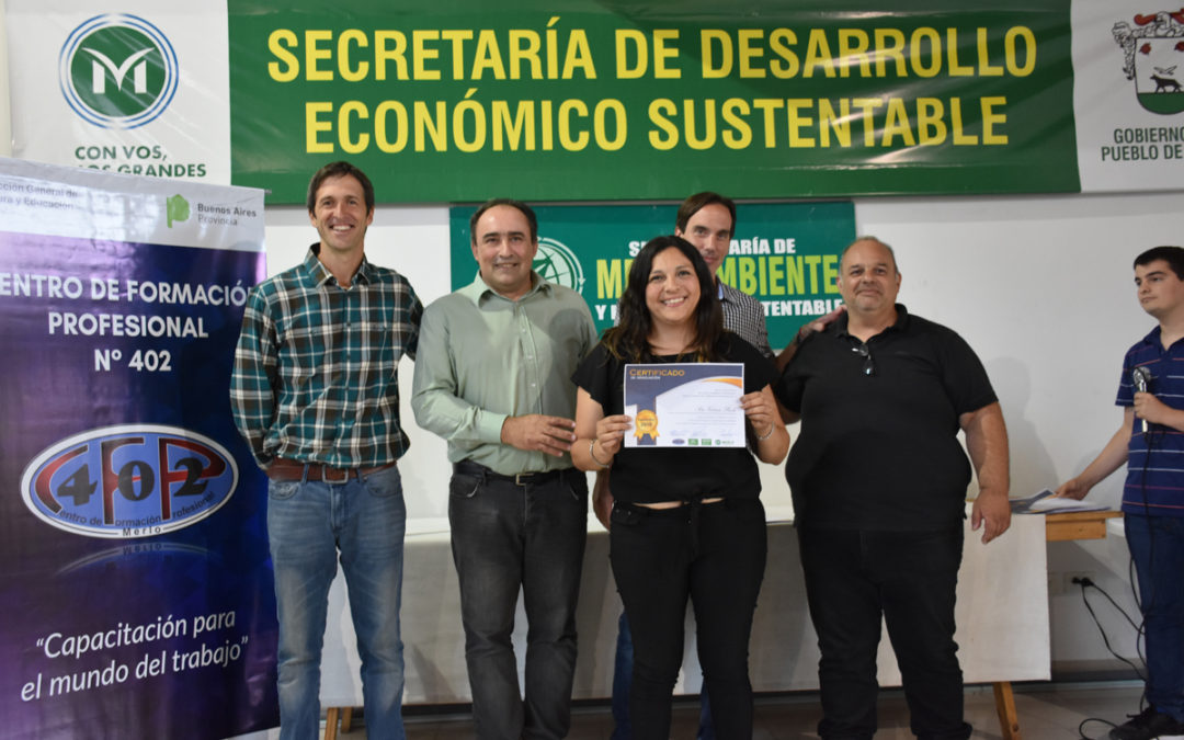 ENTREGA DE CERTIFICADOS DEL CURSO DE JARDINERIA