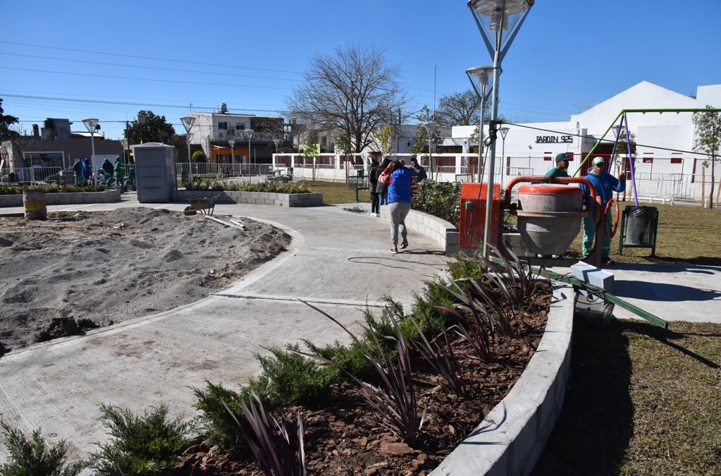 PLAZA PARA BARRIO RIVADAVIA