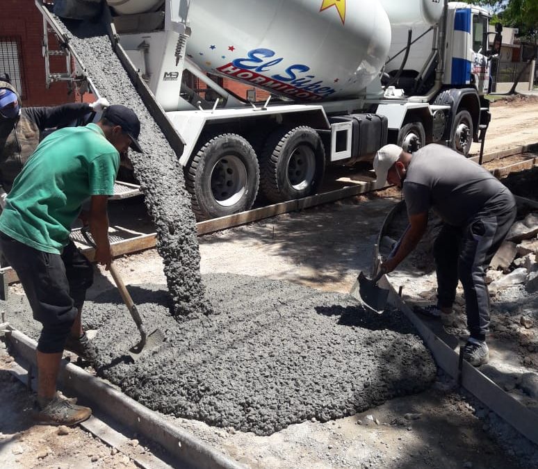 AVANZA OBRA EN MARIANO ACOSTA