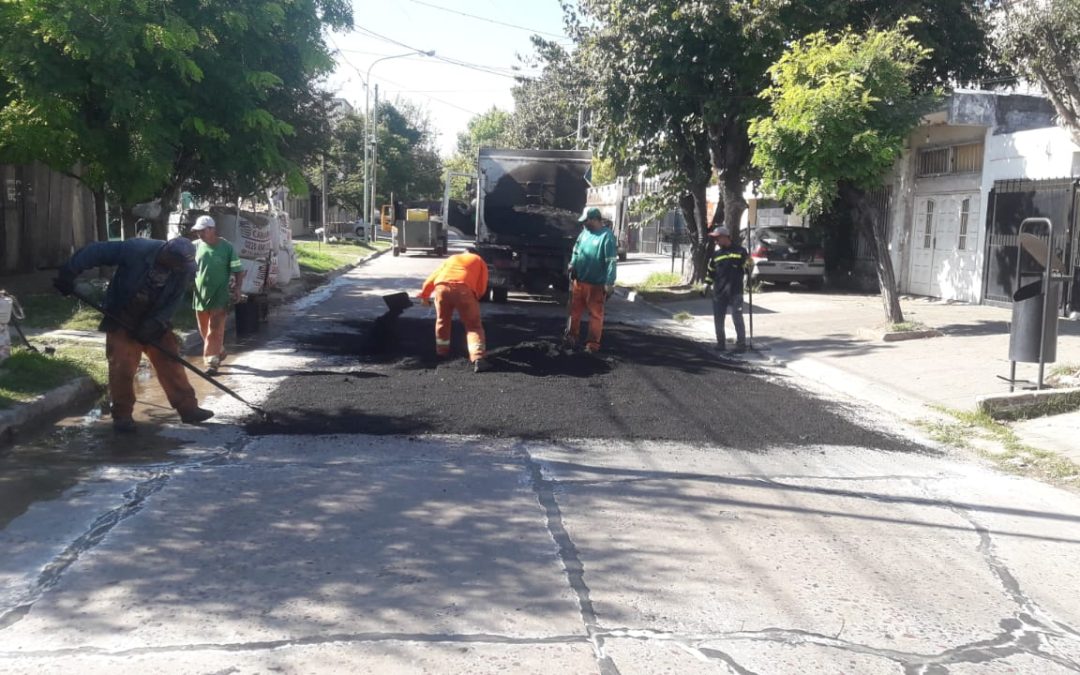 TAREAS DE BACHEO Y RECUPERACIÓN DE PAVIMENTOS