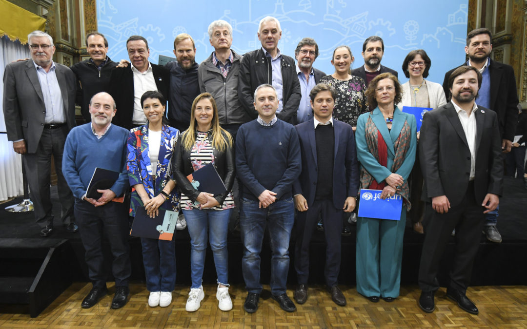 MERLO SE  ADHIRIÓ A UN CONVENIO POR LA NIÑEZ