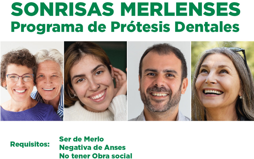 “SONRISAS MERLENSES” PROGRAMA DE PRÓTESIS DENTALES