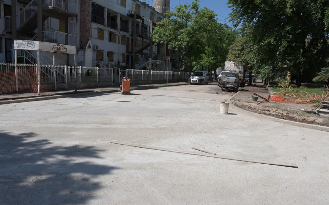 AVANZAN LAS OBRAS PÚBLICAS EN MERLO