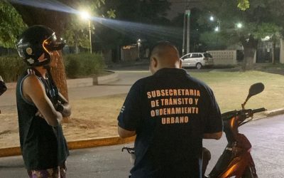 OPERATIVOS DE CONTROL VIAL EN MARIANO ACOSTA